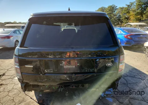 2019 Land Rover Range Rover Supercharged z USA, uszkodzony, nr VIN SALGS2RE0KA520482